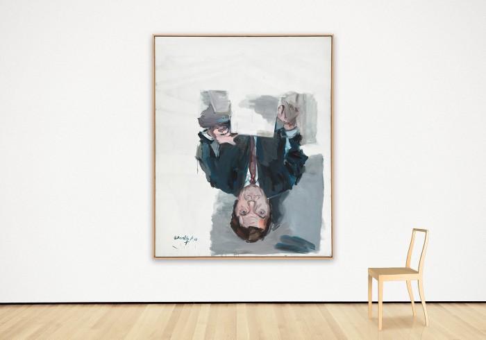 Georg Baselitz | Porträt Dr. Ulbricht | 1970 | Öl auf Leinwand | 250 × 200 cm