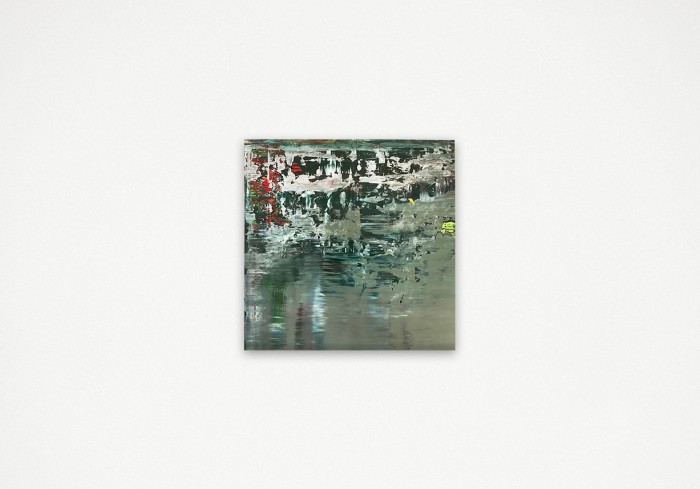 Gerhard Richter | Abstraktes Bild (909-15) | 2009 | Öl auf Holz | 36,5 × 36,5 cm | rückseitig signiert, datiert und nummeriert