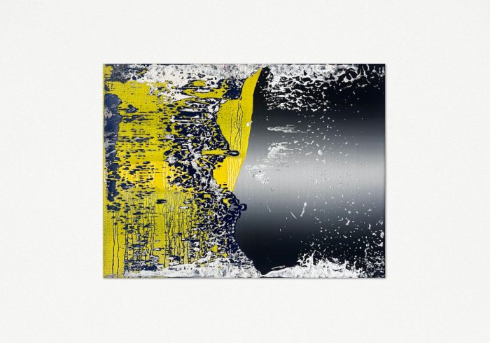 Gerhard Richter | Abstraktes Bild (686-10) | 1988 | Öl auf Leinwand | 27 x 35 cm | Rückseite signiert, datiert und nummeriert